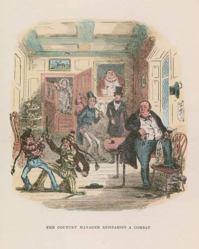 Illustration for Nicholas Nickleby by Hablot Knight Browne